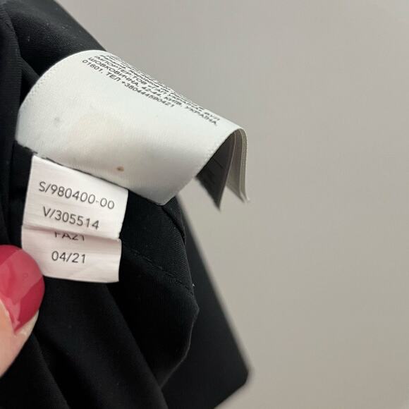 Athleta Womens Nolita Tapered Crop Pants 20 Black Zipper Pockets Athleisure - Picture 14 of 14